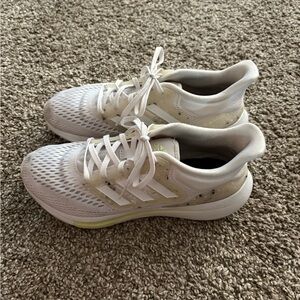 Adidas Women's White and Cream Athletic Shoes